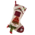 thumbnail image 2 of NWOKYZGH Christmas Stockings 1 Pack 18" Big Xmas Stockings Decoration - Santa Snowman Reindeer Family Stockings for Home Decor, 2 of 6