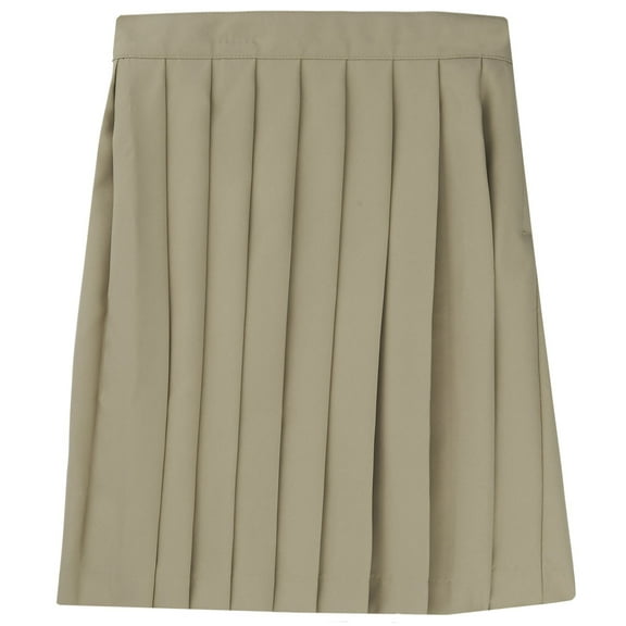 French Toast Girls School Uniform Adjustable Waist Mid Length Pleated Skirt, Sizes 10.5-20.5