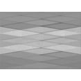 thumbnail image 1 of Ahgly Company Tapis Rectangulaire d'Intérieur Lavable en Machine Gris Transitionnel, 2 Pieds x 5 Pieds, 1 of 7