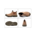thumbnail image 6 of Fangasis Men Work Boots Breathable Safety Shoes Slip Resistant Protection Boot Outdoor Comfort Chelsea Booties Camel 1# 8.5, 6 of 9