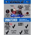 thumbnail image 2 of Eagle Compressor Air Compressor 10 Gallon Portable Gas Wheel Barrow, 2 of 5