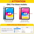 thumbnail image 2 of Fintie Case for iPad (A16) 11th Generation 11 Inch (2025), iPad 10th Generation 10.9 Inch (2022) with Translucent Frosted Back, Slim Shell Hard Stand Cover, Auto Sleep/Wake, 2 of 10
