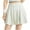 Beige, variant on MIUOWANP Women's Summer Solid Color Sports Running Fitness Comfortable Prevention Short Skirt Light Blue M