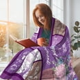 thumbnail image 3 of Happy Retirement Gifts Cozy Retirement Blanket for Women, Best Retirement Gift for Nurse, Co Worker, Boss Lady 80''x 60'', Happy Retirement Party Decorations Flannel Blankets, Retired Gifts, 3 of 5