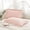 Pink, variant on Pink Pillow Shams Baby Pink Ruffle Standard Pillowcases Cute Pillow Cover Set of 2 Shabby Chic Soft Microfiber Pillowcases 2 Pack (Queen (20''x30''), Pink)