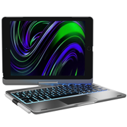 edaiser Keyboard Case for iPad Air 3rd Gen & iPad 10.2 inch 9th 8th 7th Generation & iPad Pro 10.5-inch 2nd Smart Wireless Backlit with Touchpad, 360 Degree Rotates, Pencil Holder, Space Gray