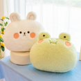 thumbnail image 3 of Almohada de peluche de conejito, lindos juguetes de peluche de conejito, muñeco de peluche de conejito suave, almohada de peluche de conejito Regalo de cumpleaños y Navidad para niños, adult, 3 of 5