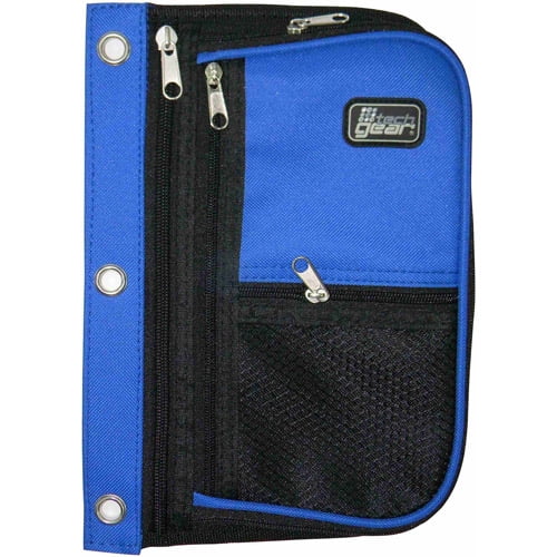 Tech Gear Expandable Pouch Blue