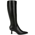 thumbnail image 2 of Circus NY by Sam Edelman Women's Yulia Knee High Boot Black Leather Wide Calf 7.5M, 2 of 5