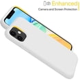 thumbnail image 4 of Entronix Silicone Case Compatible with iPhone 11, Protective Cover, White, 4 of 5