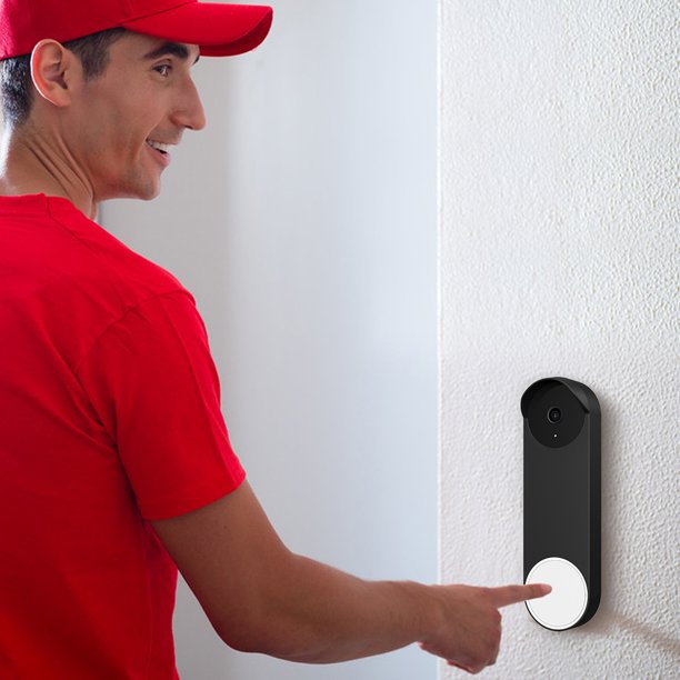 Silicone Doorbell Cover Shade Drop-proof for Google Nest Doorbell Wired 2nd Gen