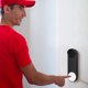 thumbnail image 5 of Cubierta de silicona para timbre a prueba de caídas para Google Nest Doorbell Wired 2nd Gen, 5 of 6