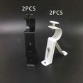 thumbnail image 2 of 2Pcs Curtain Rod Brackets Curtain Hanger Drapery Holders Hardware Universal Support Rack for 1inch to 11inch Drapes Rod, 2 of 5