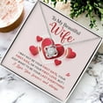 thumbnail image 5 of To My Wife Necklace from Husband - Unique Anniversary & Birthday Gift Ideas, Romantic Love Knot Jewelry for Best Wife, Soulmate Present, Beautiful  Future Wife Wedding, Mothers Day Gifts, 5 of 7