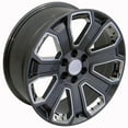 thumbnail image 4 of 22" Replica Wheel CV93 Fits Silverado Rim 22x9 Gunmetal Wheel, 4 of 5