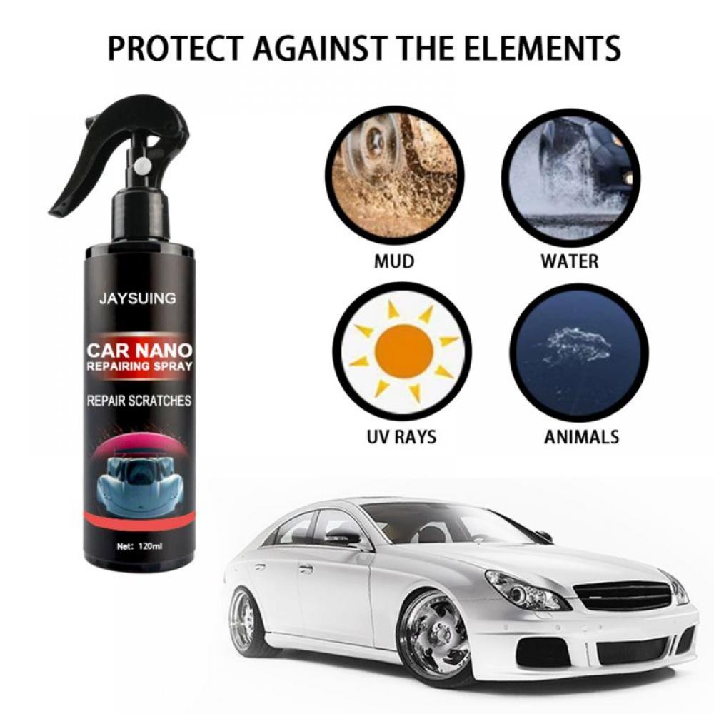 Car Scratch Repair Nano Spray Car Paint Protection Spray with Advanced Nano  Coating Technology,120mL, Hydrophobic Car Polish, Paint Sealant and Ceramic  Coating for Cars 