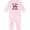 AD-Pink, variant on Uncle Firefighter for Nephew Baby Romper Coveralls