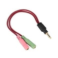 thumbnail image 6 of Soimiss Headphones Splitter Stereo Audio Adapter Headset Splitter Cable Random Color 1Set Back to School, 6 of 7