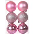 thumbnail image 3 of 6 piezas/caja de bolas de Navidad para árbol de Navidad, 4/6/8 cm, bolas de Navidad multicolor, adornos para jardín, fiestas, hogar, decoraciones de Año Nuevo 2025, 3 of 5