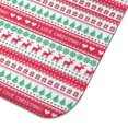 thumbnail image 3 of Red and Green Christmas Pattern Dish Drying Mat for Kitchen 1 Pack, Ultra Absorbent Microfiber Dishes Drainer Mats,18x24in(46x61cm), 3 of 4