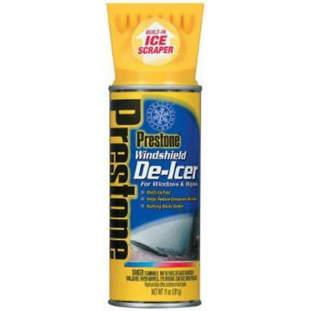NEW 2PK Prestone 11 OZ Windshield DeIcer Made From A Concentrated High