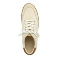 thumbnail image 3 of CLUBROOM Mens Beige Lightweight Cameron Round Toe Lace-Up Sneakers Shoes 8.5 M, 3 of 4
