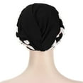 thumbnail image 5 of iHPH7 Turban Headbands for Women Hair Turban Head Wraps for Women Head Wrap Scarf Turbans for Women, Black One Size, 5 of 5