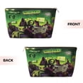 thumbnail image 4 of Bolsa de maquillaje personalizada de beetlejugos de terror para mujer, organizador de cosméticos de viaje, lindas bolsas de aseo de almacenamiento de películas de fantasía de comedia, 4 of 5
