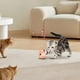thumbnail image 4 of Dispensador de golosinas interactivo para mascotas con varita de juguete | Comedero rodante tipo rompecabezas para gatos y perros | Base con peso para jugar en interiores y controlar el peso, 4 of 9
