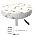 thumbnail image 2 of Uemuo Funny Chicken Pattern Round Bar Stool Seat Covers Washable Stool Cushion Slipcover Elastic Bar Chair Covers-, 2 of 7