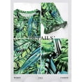 thumbnail image 6 of ZXSXSY Floral Print Blouses for Women Crewneck Smocked Short Sleeve Shirts Casual Babydoll Tops, 6 of 9