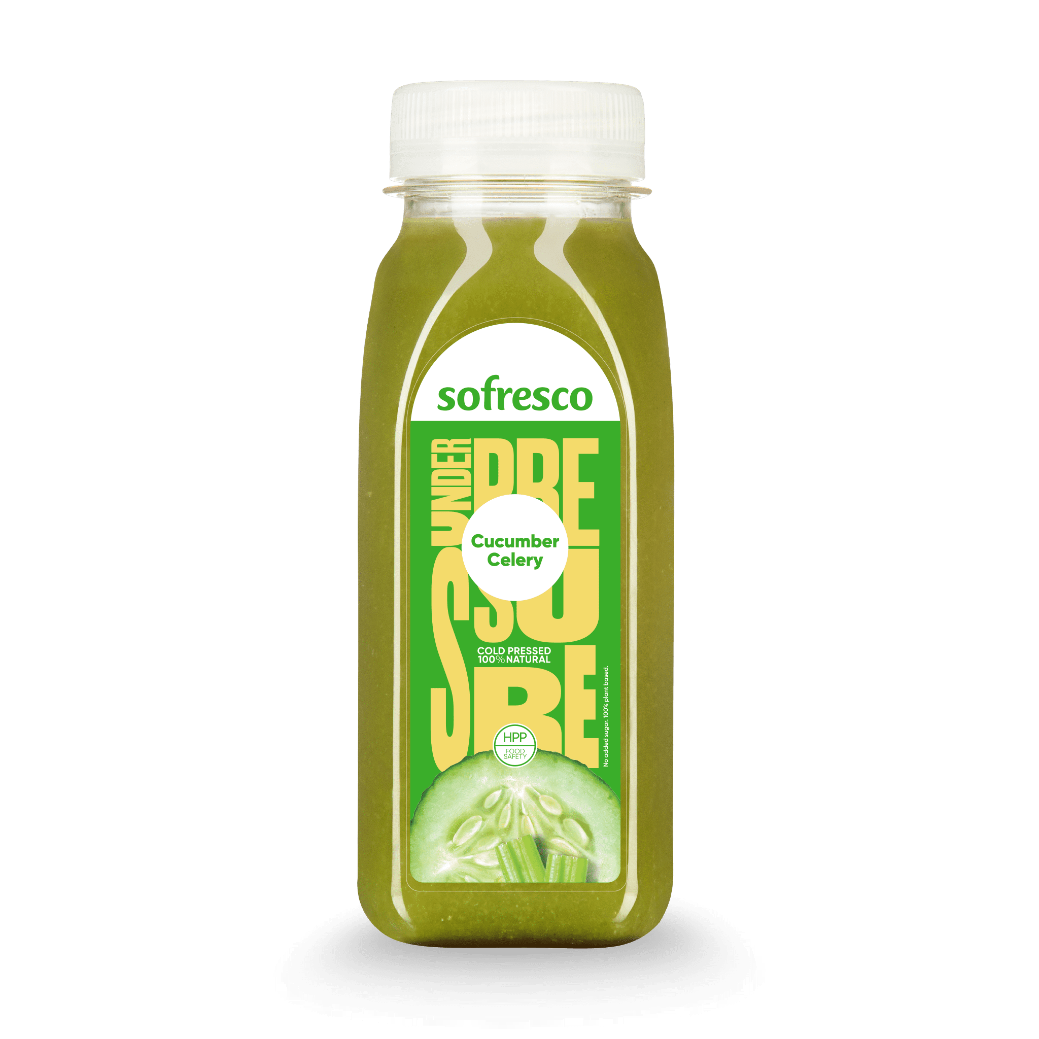 Sofresco Cucumber & Celery Juice (Pack of 6) 100 Vegetable Juice/No added sugar 12 Fl Oz