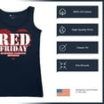 thumbnail image 6 of RED Friday Remember Everyone Deployed Women's Tank Top Until They All Come Home Military US Flag American Patriot, 6 of 7