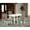 Linen White, variant on 5 Piece Norfolk Kitchen Table Set - Linen White
