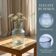 thumbnail image 2 of Unique Bargains Modern Geometric Wide Mouth Thickened Flower Vase Ash 5.3"x5.3"x8.3", 2 of 5