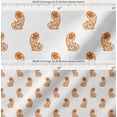 thumbnail image 2 of Soimoi Orange Cotton Poplin Fabric Floral & Paisley Fabric Prints By Yard 42 Inch Wide, 2 of 7