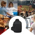 thumbnail image 3 of Vfedsrsge Black Crossbody Bags for Women, Men,Waterproof Shoulder Sling Bags Fanny Pack,Home Essentials,Chest Bags with Compartments for Sport, Daily Activities, Travel, 3 of 8