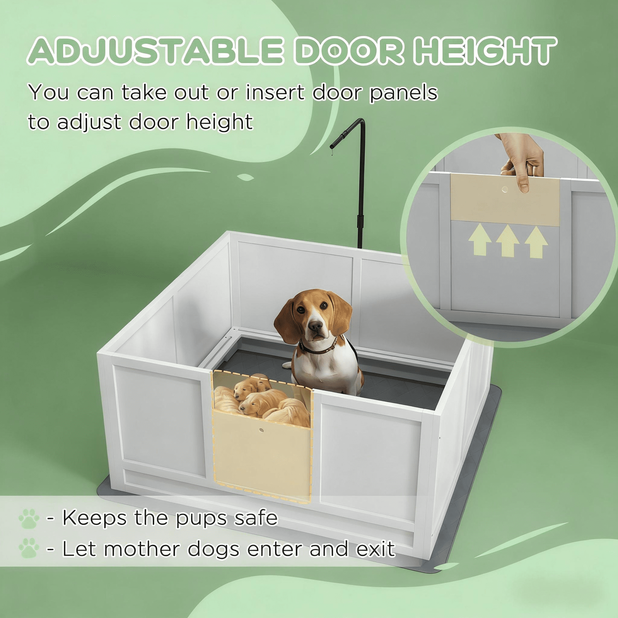 Spacious Dog Box, Spacious Whelping Box, Pet Box