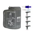 thumbnail image 1 of XL Blood Pressure Cuff for Omron - 9"-20.5" (22-52cm) Replacement Arm Monitor for Big Arms, Happy H, 1 of 5