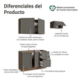 thumbnail image 4 of Cocina Integral Completa Modular Madesa Vik 180cm MG 02, 4 of 4