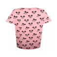 thumbnail image 2 of Disney - Camiseta de Pijama de Mickey Mouse Cabeza para Mujer (Rosa Flamenco), 2 of 2