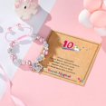 thumbnail image 5 of Unicorn Bracelet for Girls Age 3-12 Birthday Anniversary Christmas Gift for Daughter Granddaughter Niece Kids Jewelry Present, 5 of 6