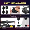 thumbnail image 3 of Nilight RGB LED Rock Lights Kit 10 Pods Underglow Multicolor Neon Pod with Remote & Bluetooth App Control DIY Flashing Music Mode Wheel Well Light for Truck ATV UTV RZR SUV, 3 of 8