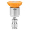 thumbnail image 1 of 360 Degree 1/4" Stainless Steel 4000 Psi Quick Connect High Pressure Spray, 1 of 8