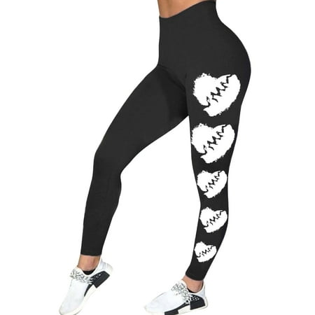 

ZHAGHMIN Black High Waisted Shorts Womens Casual Comfort Baseball Prints Leggings Workout Trousers Pants Running Leggings for Women Pack Soft Leggings Maternity Business Casual Womens Underwear Cuto