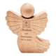 thumbnail image 1 of Figura de ángel de madera tallada, decoración de ángel de madera, regalos del Día , recuerdo de Navidad, decoración cristiana para el hogar, 1 of 9