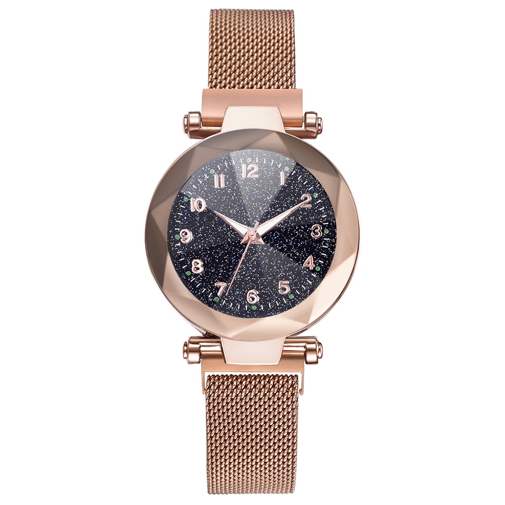Rose gold strap watch hotsell