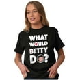 thumbnail image 4 of Cute Retro Betty Boop Cartoon WWBD Women's Graphic T Shirt Tees Brisco Brands S, 4 of 5