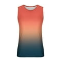 thumbnail image 4 of Father Day Sale!3d Graphic Tank Top Men,Summer Sportstank Tops for Men,Cool Gradient Design Graphic Round Neck Sleeveless Shirts,Casual Mens Gym Athletic Fitness Running Workout Tank Tops, 4 of 5