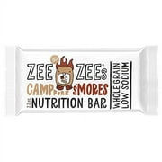Zee Zees Campfire S'mores Soft Baked Snack Bars, 2.2 oz, 24 pack, Nut Free, Whole Grain, School Safe, On-The-Go